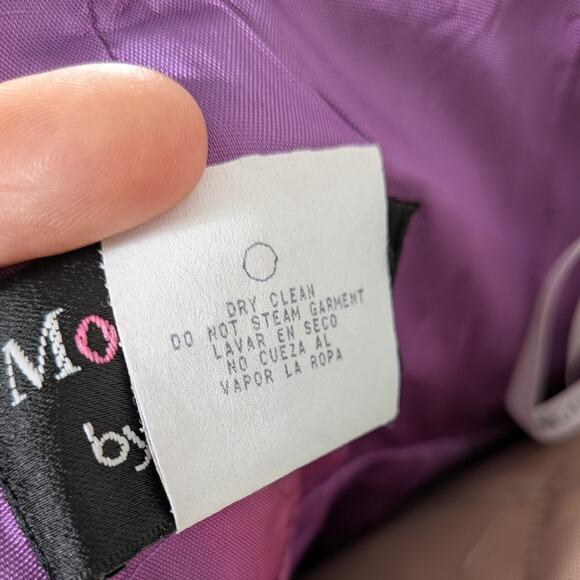 Morgan Co Prom Dress Maxi Gown 4 Purple Princess Fairy Vintage 90s Y2K Tulle - Picture 9 of 11